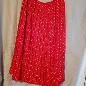 Vintage Alred Dunner polka dot skirt